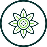 Sunflower Vector Icon Design