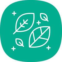 Leaves Vector Icon Design