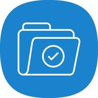 Checked Vector Icon Design