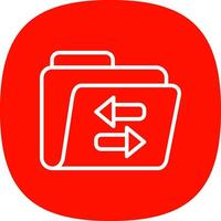 Exchange Vector Icon Design