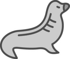 Seals Vector Icon Design