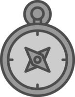 Compass Vector Icon Design