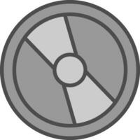 Compact Disk Vector Icon Design