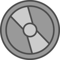 Compact Disk Vector Icon Design