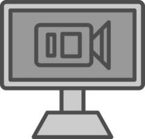 Video Vector Icon Design