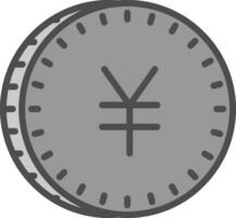 Yen Vector Icon Design