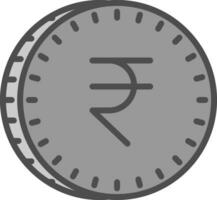 Rupee Vector Icon Design