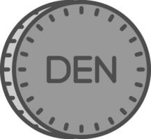 Denar Vector Icon Design