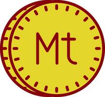 Metical Vector Icon Design