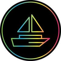 Sailing Vector Icon Design