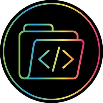 Coding Vector Icon Design