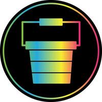 Bucket Vector Icon Design