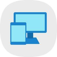 Computer Vector Icon Design