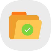 Checked Vector Icon Design