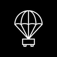 Parachute Vector Icon Design