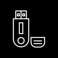 Pendrive Vector Icon Design