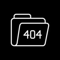 404 Error Vector Icon Design