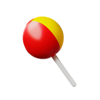 lolly 3d renderen icoon illustratie png