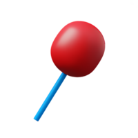 lolly 3d renderen icoon illustratie png