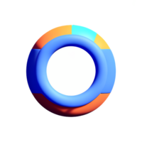 sphere 3d rendering icon illustration png