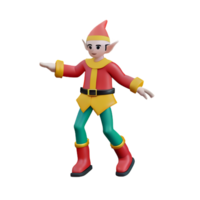 elf gezicht 3d renderen icoon illustratie png