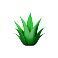 aloe Vera 3d interpretazione icona illustrazione png