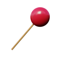 lollipop 3d rendering icon illustration png