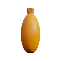 peanut 3d rendering icon illustration png