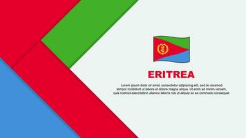 eritrea bandera resumen antecedentes diseño modelo. eritrea independencia día bandera dibujos animados vector ilustración. eritrea ilustración