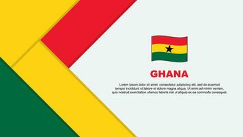 Ghana bandera resumen antecedentes diseño modelo. Ghana independencia día bandera dibujos animados vector ilustración. Ghana