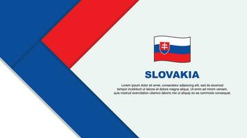 Eslovaquia bandera resumen antecedentes diseño modelo. Eslovaquia independencia día bandera dibujos animados vector ilustración. Eslovaquia