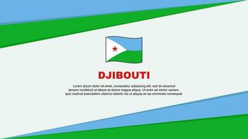 djibouti bandera resumen antecedentes diseño modelo. djibouti independencia día bandera dibujos animados vector ilustración. djibouti diseño