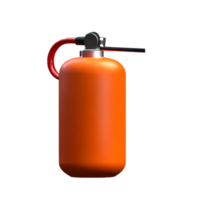 fire extinguisher 3d rendering icon illustration png