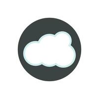 Cloud logo vector template