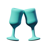 proost 3d renderen icoon illustratie png