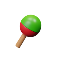 lollipop 3d rendering icon illustration png