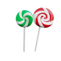 lollipop 3d rendering icon illustration png