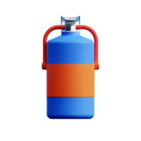 fire extinguisher 3d rendering icon illustration png