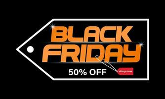 Black Friday. Black Friday deals .Banner, poster, logo golden color on dark background. vector