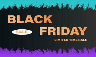 Black Friday. Black Friday deals .Banner, poster, logo golden color on dark background. vector