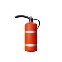 brand eldsläckare 3d tolkning ikon illustration png