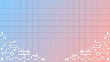 Elegant Simplicity Soft Background with Minimalist Border vector
