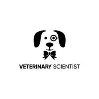 científico veterinario vector diseño