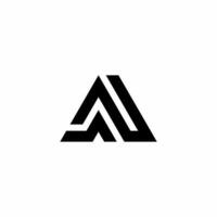 LETTER A MODERN VECTOR DESIGN