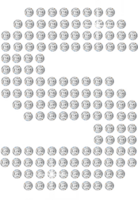 Shiny diamond alphabet png