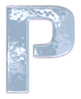 Blau Eis Alphabet png