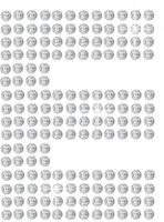 Shiny diamond alphabet png