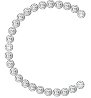 diamante bling alfabeto png