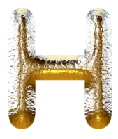 argent or métallique alphabet png