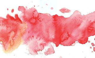 Watercolor splash stain background vector